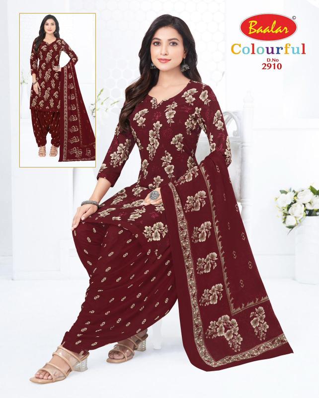 Baalar colourful vol-29 kalamkari dress material wholesale bangalore